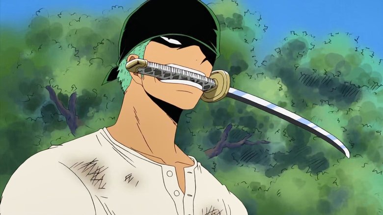 Zoro mostra as presas! Um animal selvagem atrapalha!